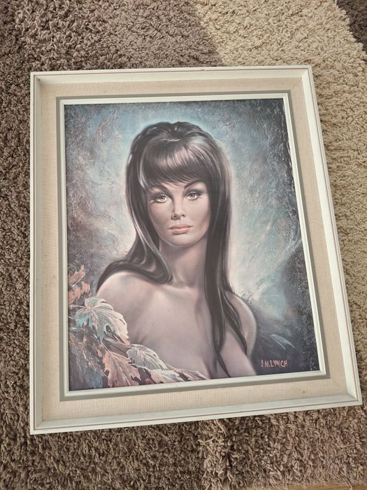 Tablou portret cu rama