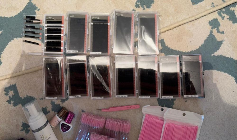 материалы для наращивания ресниц