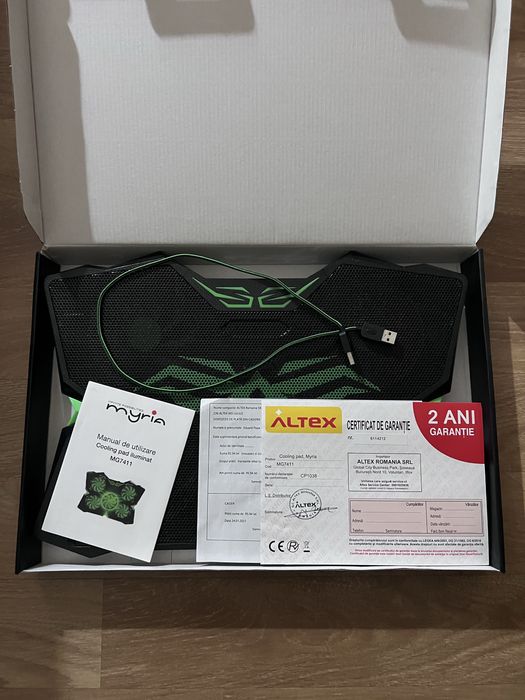 Cooler laptop Myria 5 ventilatoare