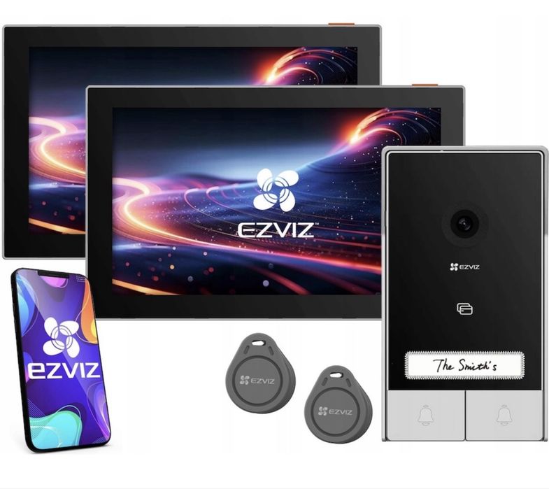 Видеодомофон Ezviz HP7 2-FAMILY KIT