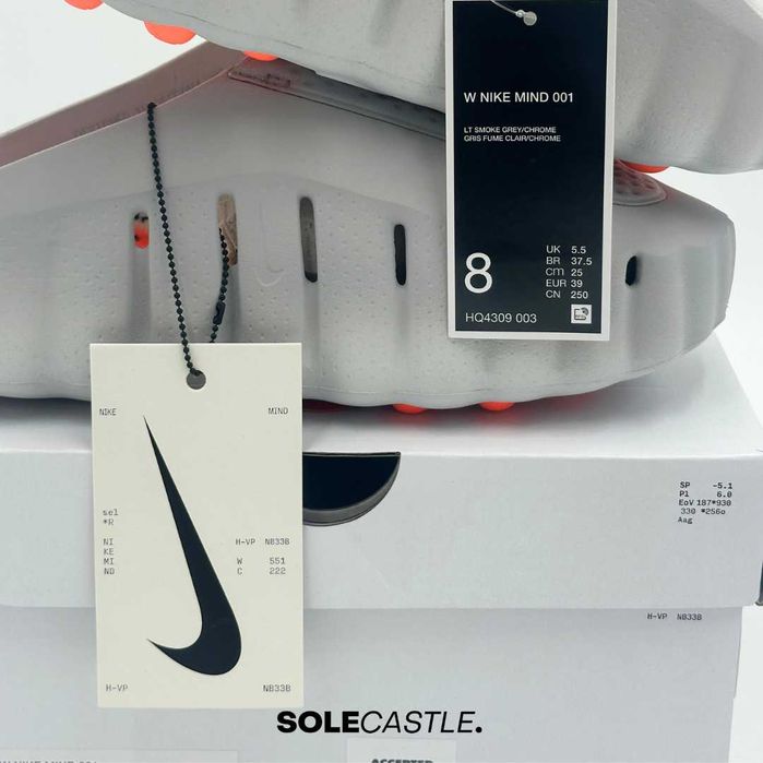 Nike Mind 001 Slide 'Light Smoke Grey'