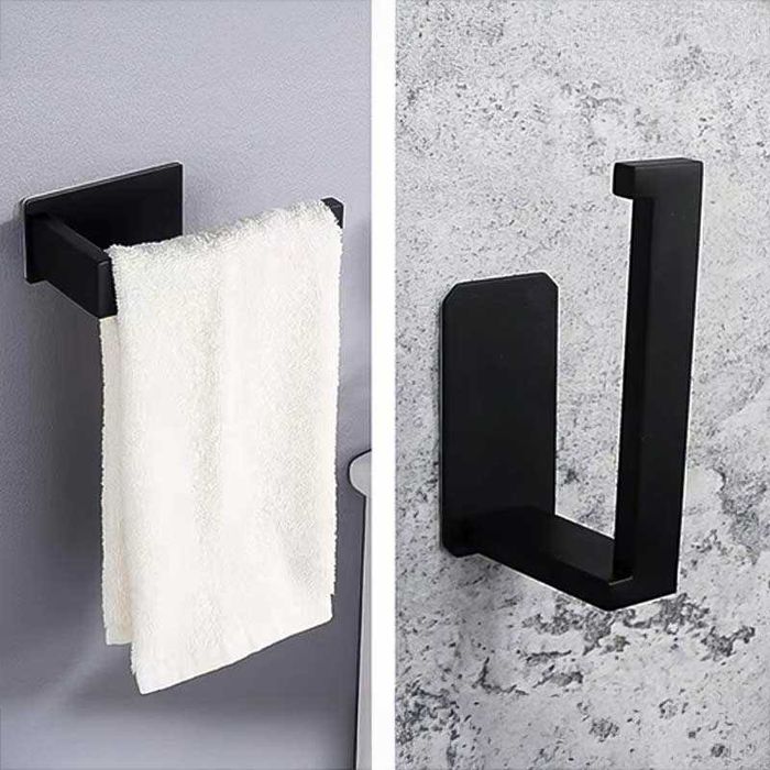 Метална поставка за тоалетна хартия в стил лофт