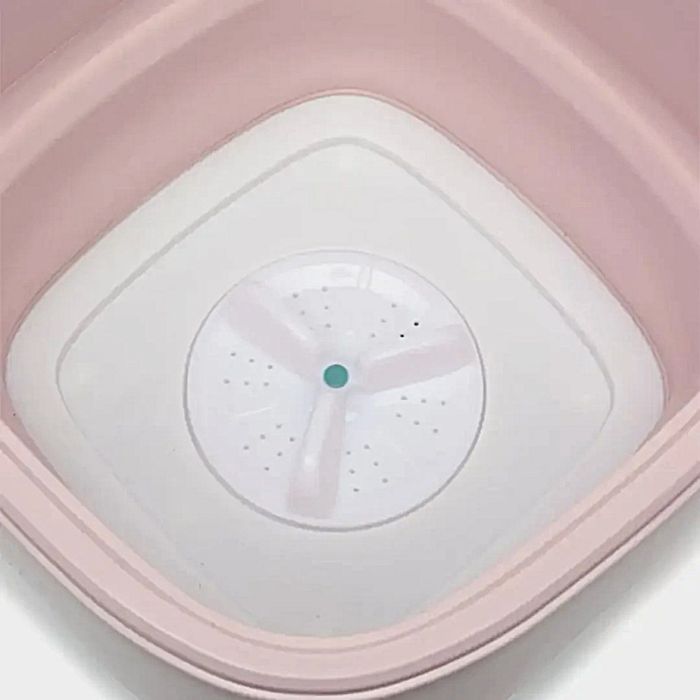 Мини сгъваема пералня с центрофуга-компактна,мощна и идеална  -12  L