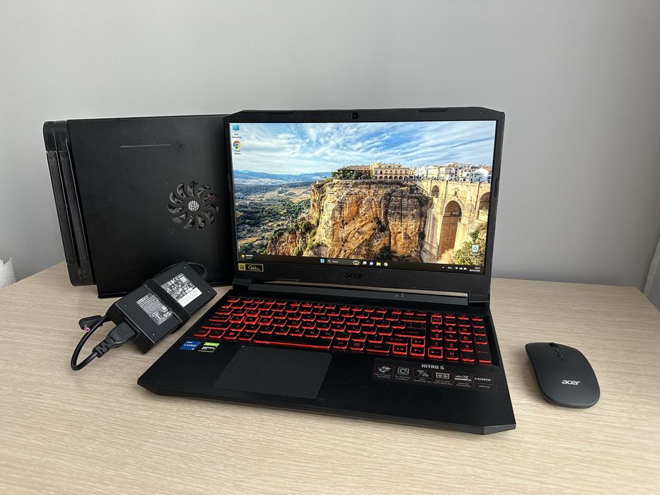 Игровой ноутбук Acer Nitro 5 Core i5-11gen,16GB/512GB Nvidia Geforce