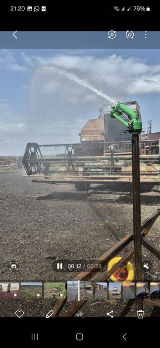 Высоконапорный мотопомпа, спринклер