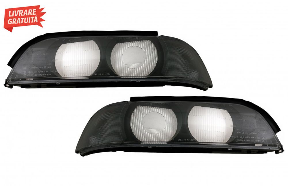 Set Sticle Faruri Stanga & Dreapta BMW Seria 5 E39 (1995-2000)