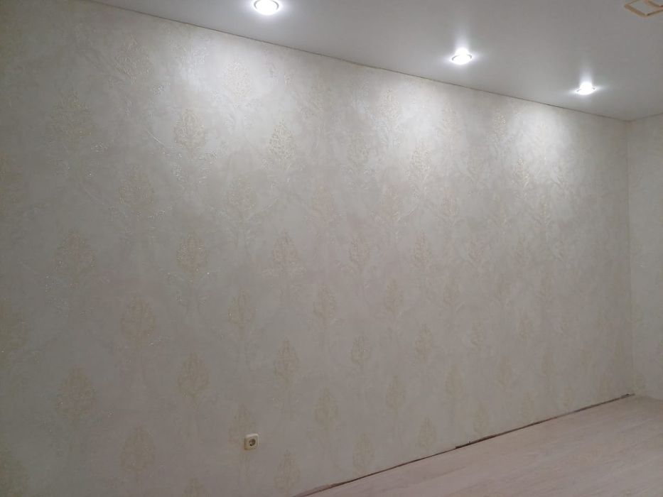 Поклейка обоев качествено, окуратно ,любой сложности . Демонтаж старых