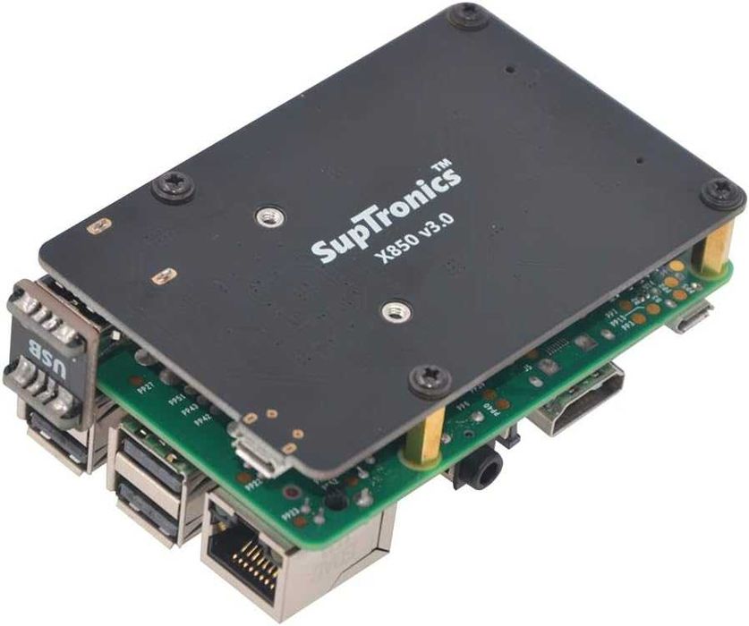 Placa expansiune DollaTek X850 V3.0 mSATA SSD Raspberry Pi 3 B/2B/B+