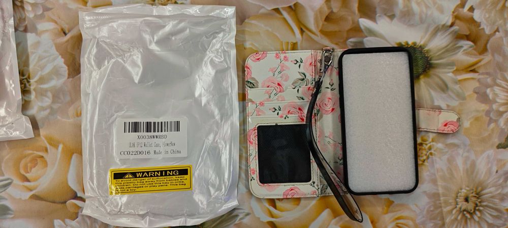 Калъф-портфейл с държач за карти за  Iphone 12 Pro