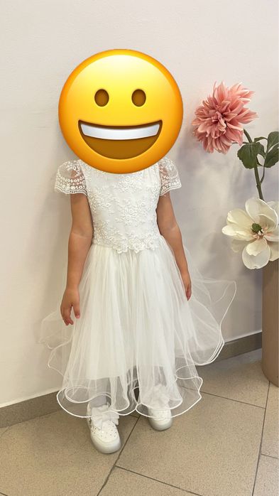 Булченска рокла за малка принцеса 98 размер