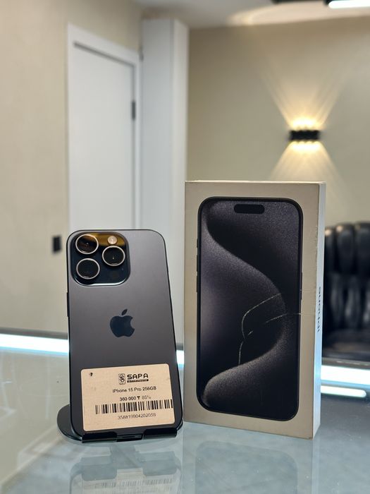 айфон 15 про синий