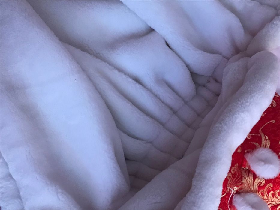 Paturica in forma de ursulet pentru infasat bebelusi de matase