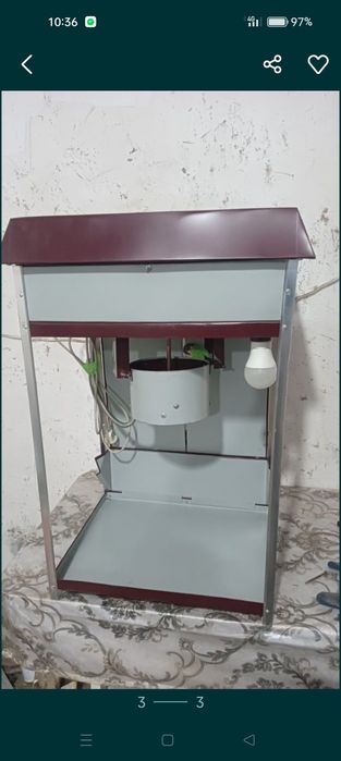 Попкором аппарат новий