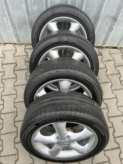 Jante aliaj 5x112mm, 245/45 R17, 225/50 R17,  Mercedes C E CLK SLK