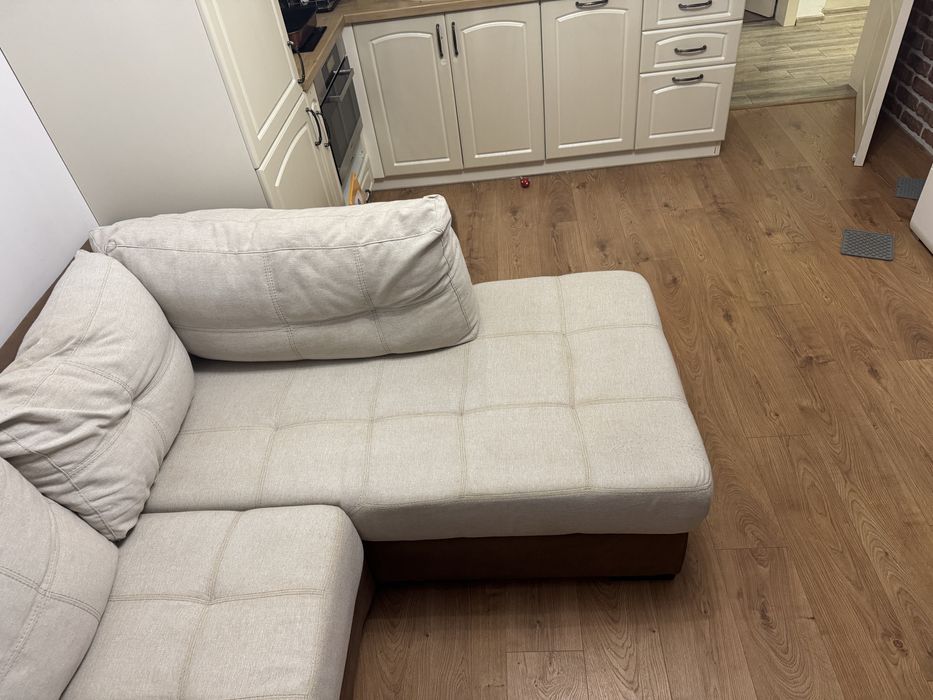 Ъглов диван - легло