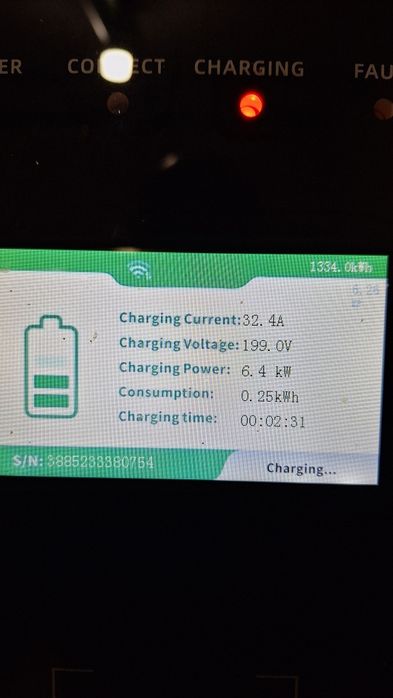 зарядна станция 7кв.