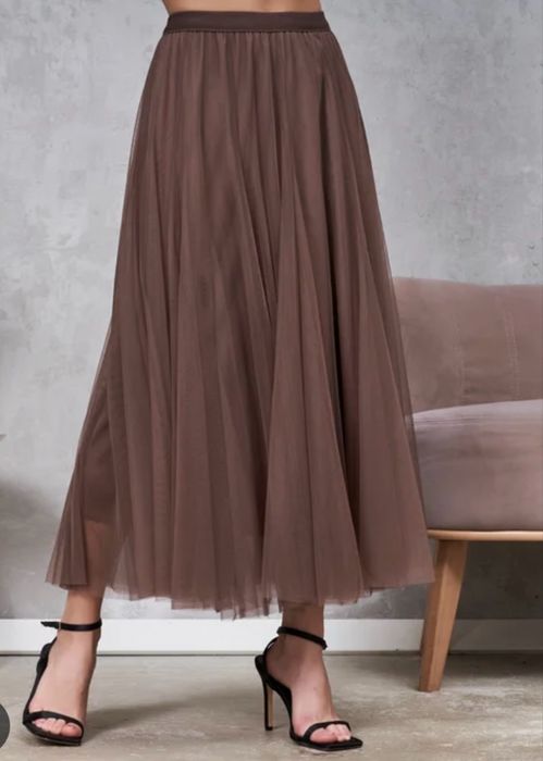 Юбка пачка коричневый