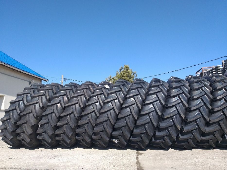 Cauciucuri noi 14.00-38 OZKA 10 PLIURI anvelope tractor U650 spate R38