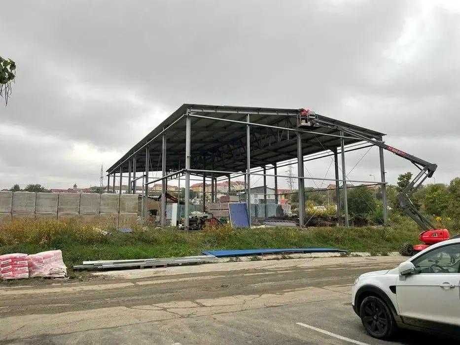 structura hala metalica fara invelitoare