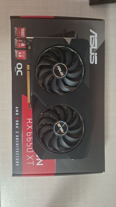 ASUS AMD Radeon  RX 6650XT 8gb