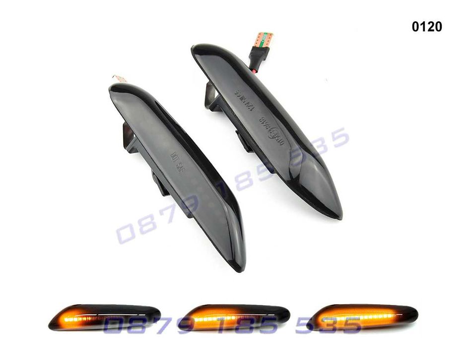 Динамични бягащи мигачи BMW E46 E90 E60 E87 бмв е46 е90 е60