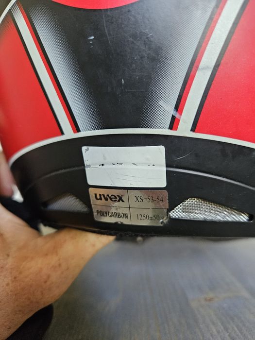 Cască moto Uvex Boss 525, mărimea XS (53-54), stare bună