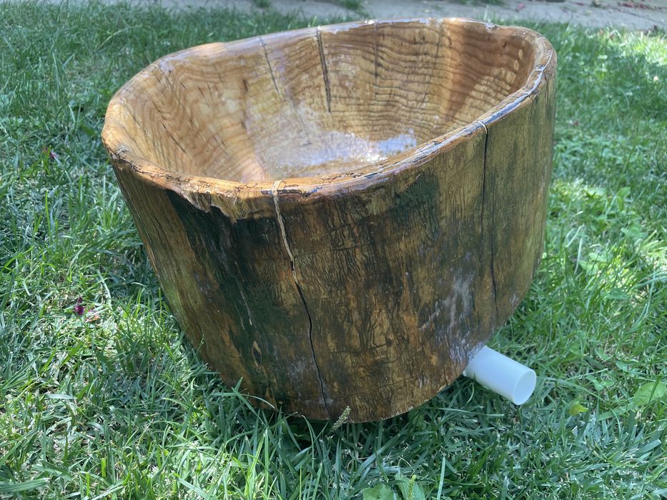 Мивки от дърво. Ръчна изработка