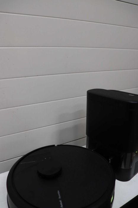 iRobot Roomba 105 Combo + AutoEmpty Dock - Автоматично изпразване до 75 дни, Прахосмукачка + Избърсване, Clearview LiDAR, 7000Pa,120 минути,SmartScrub
