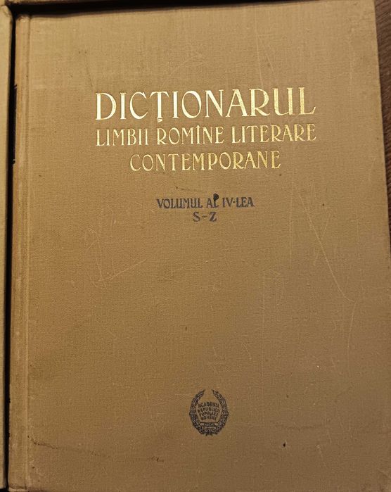 Dictionarul limbii romine literare contemporane- 4 volume