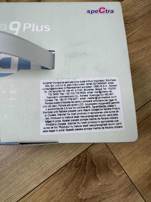 Pompa electrică san Spectra 9 plus