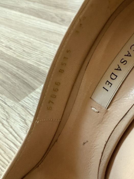 Casadei Blade Stiletto – Nude/Bej – Mărimea 37 NOI
