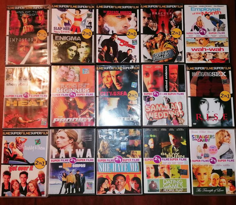 DVD Super Filme Originale 2in1, 3in1, 4in1