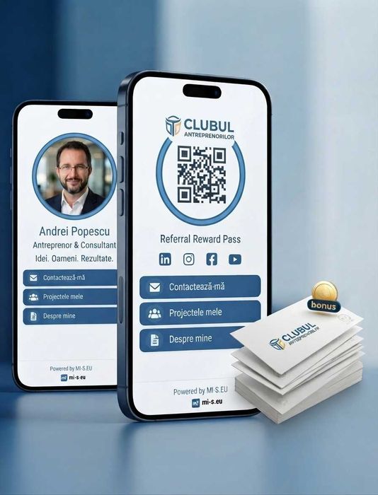 SITE PERSONAL - Pagină de Contact în 5 minute ! - Cartea TA de Vizită pe telefon - INSTANT ! - aplicație