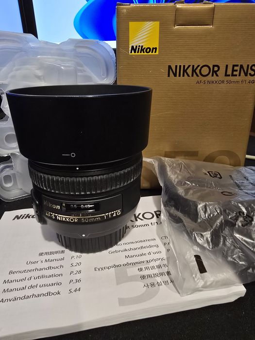 Obiectiv Nikon 50mm f.14G