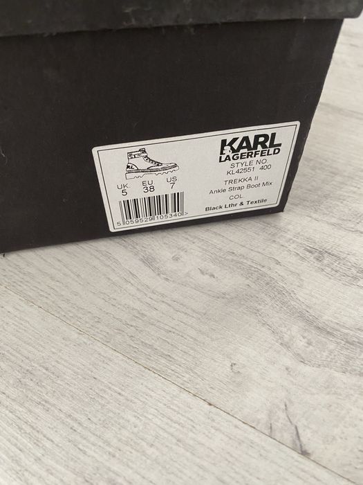 Ghete Karl Lagerfeld marimea 38