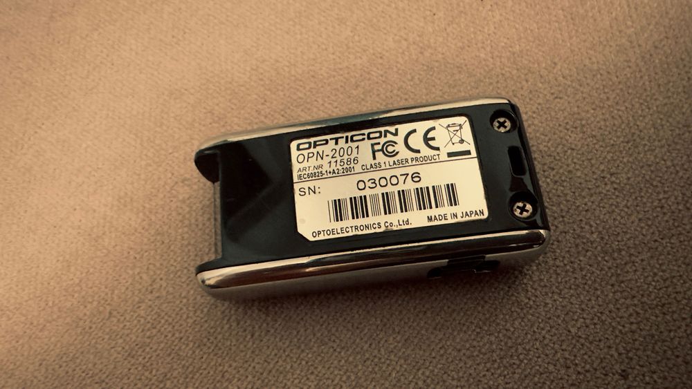 Cititor coduri de bare Opticon OPN2001, 1D, USB, negru