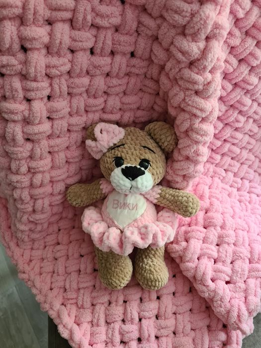 Комплект одеяло с играчка