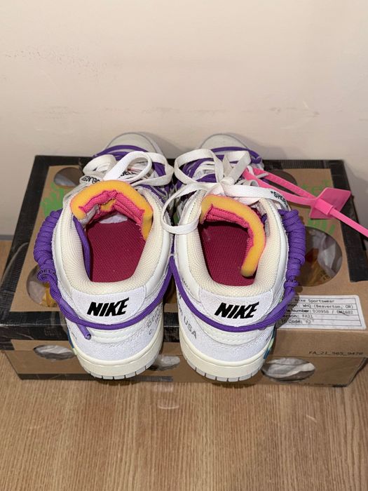 Nike Dunk Low Off-White Lot 15