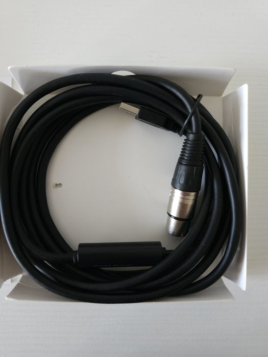 Cablu High-Res USB-A la XLR 3 pini , Delock
Cablu H