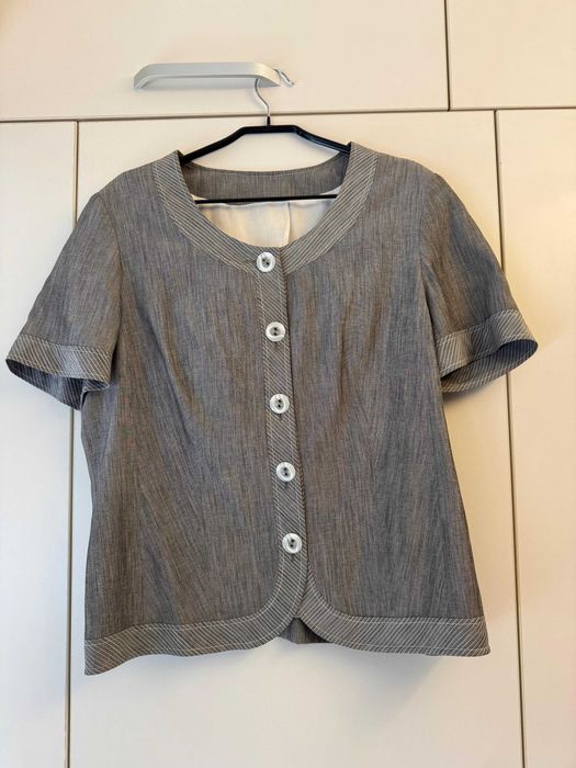 Sacou  dama office, maneca scurta, marime 46