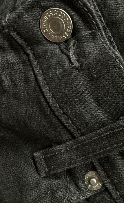 Blugi LEVIS 502 Slim Negru Barbati | Marime 36 x 34 (Talie 96 cm)