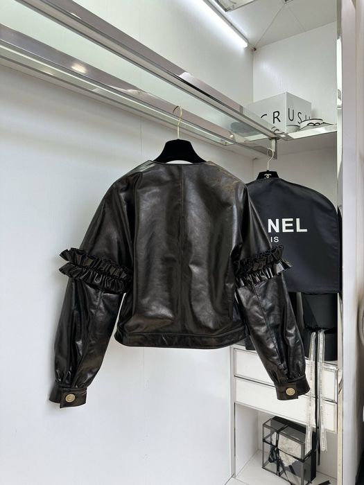 Якета от естествена кожа Y.S.L, C.h.a.n.e.l