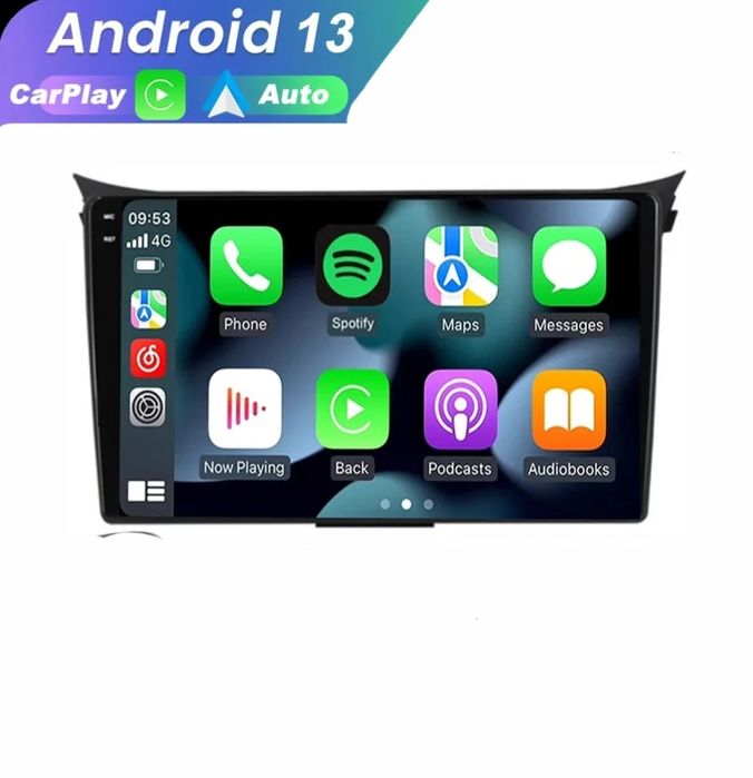 Мултимедия Hyundai i30 Elantra GT Android навигация Андроид Хюндай И30