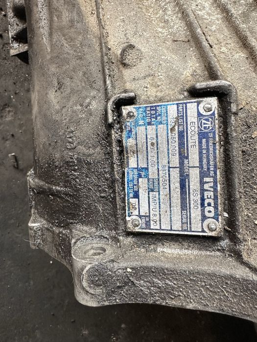 Скорости Ивеко 2.8 6 степенни