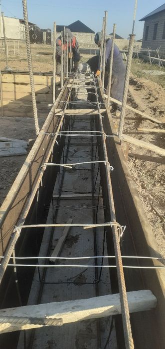 Фундамент, Бетон, Ірге тас