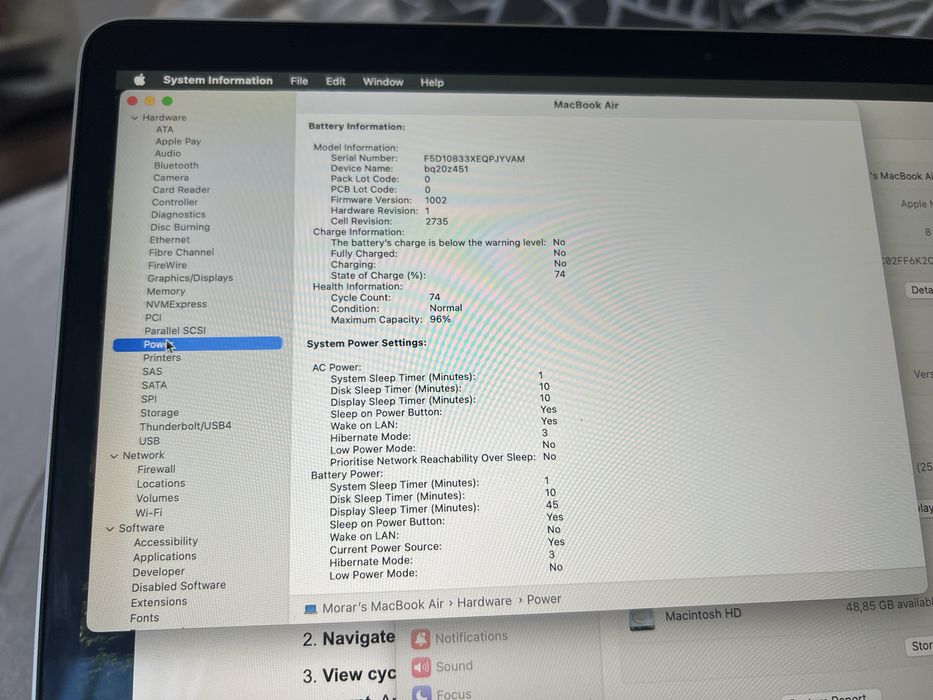 Latop Apple MacBookAir 13 inch