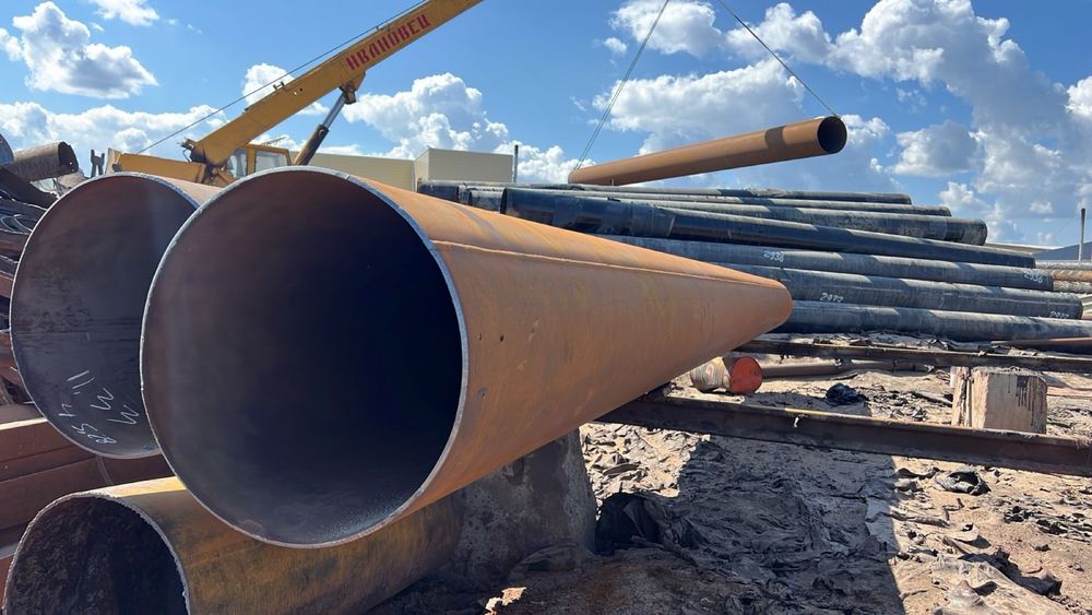 Трубы стальные d ,530,720,1020 мм