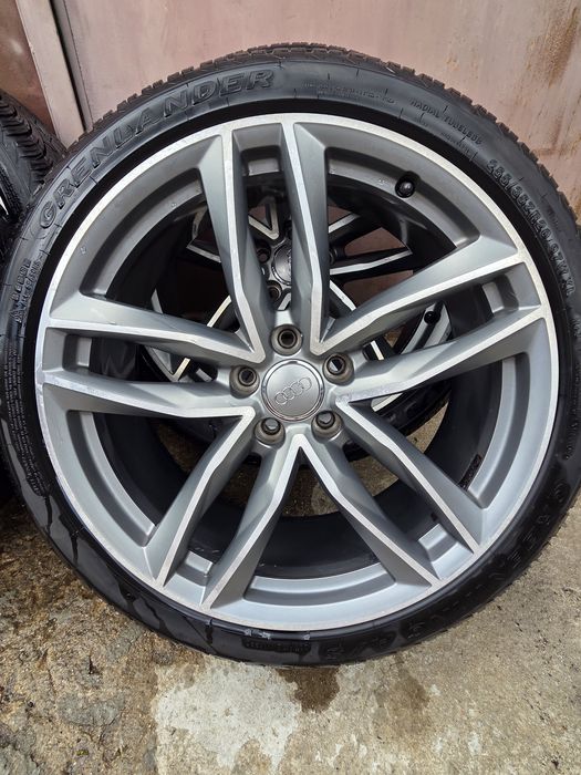 Jante Audi a6 c7 originale cu anvelope 255/35/20R