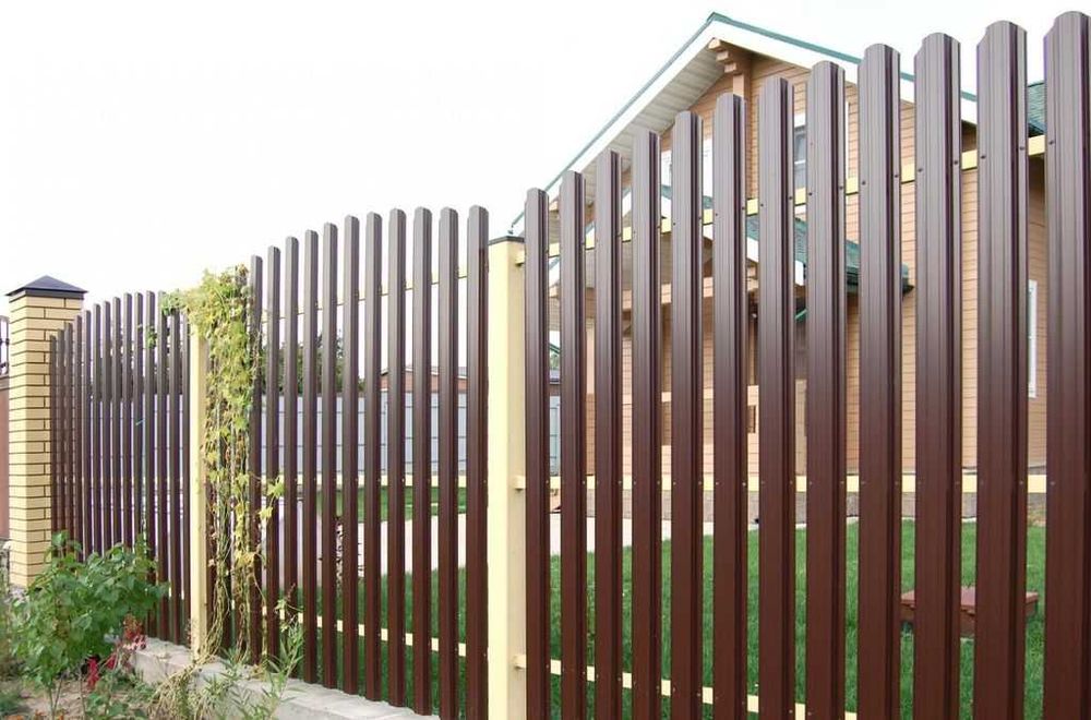 Евроштакетник для забора цена