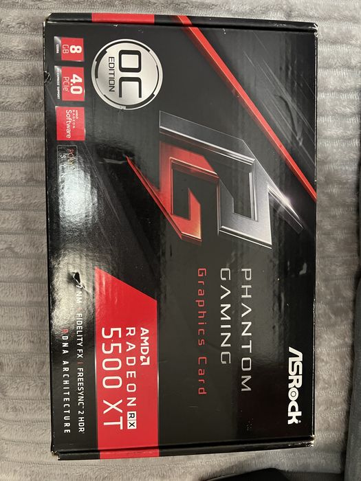 Продам ASRock RADEON RX 5500 XT 8GB